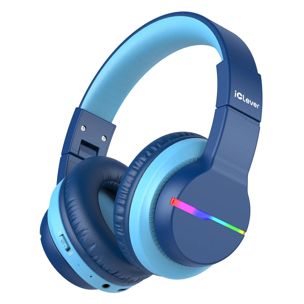 ICLEVER BTH12 Çocuk Bluetooth Kulaklık - Mavi